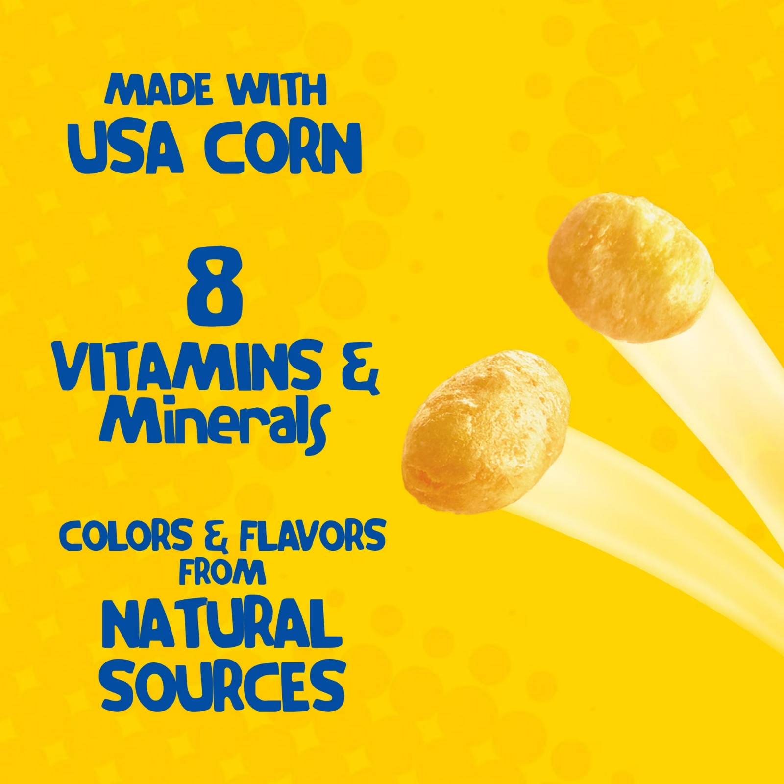 Kellogg’s Corn Pops Original Breakfast Cereal, 8 Vitamins and Minerals, 33 oz
