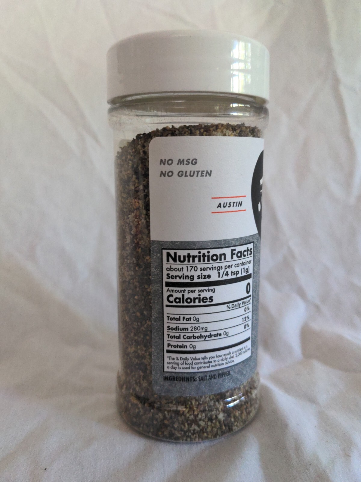 Franklin Barbecue Brisket Rub Spice Seasoning 6 Ounce Shaker