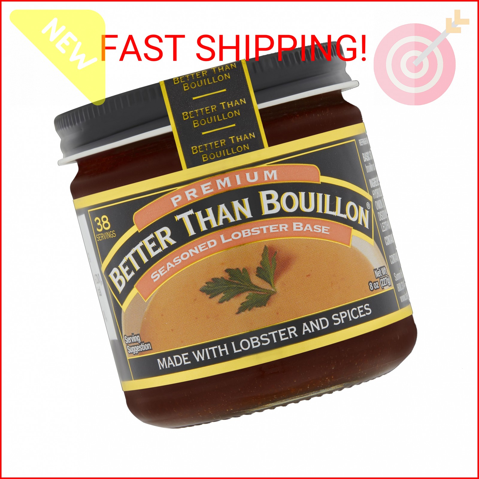 Better Than Bouillon Premium Lobster Base, Made from Select Cooked Lobster & Spi