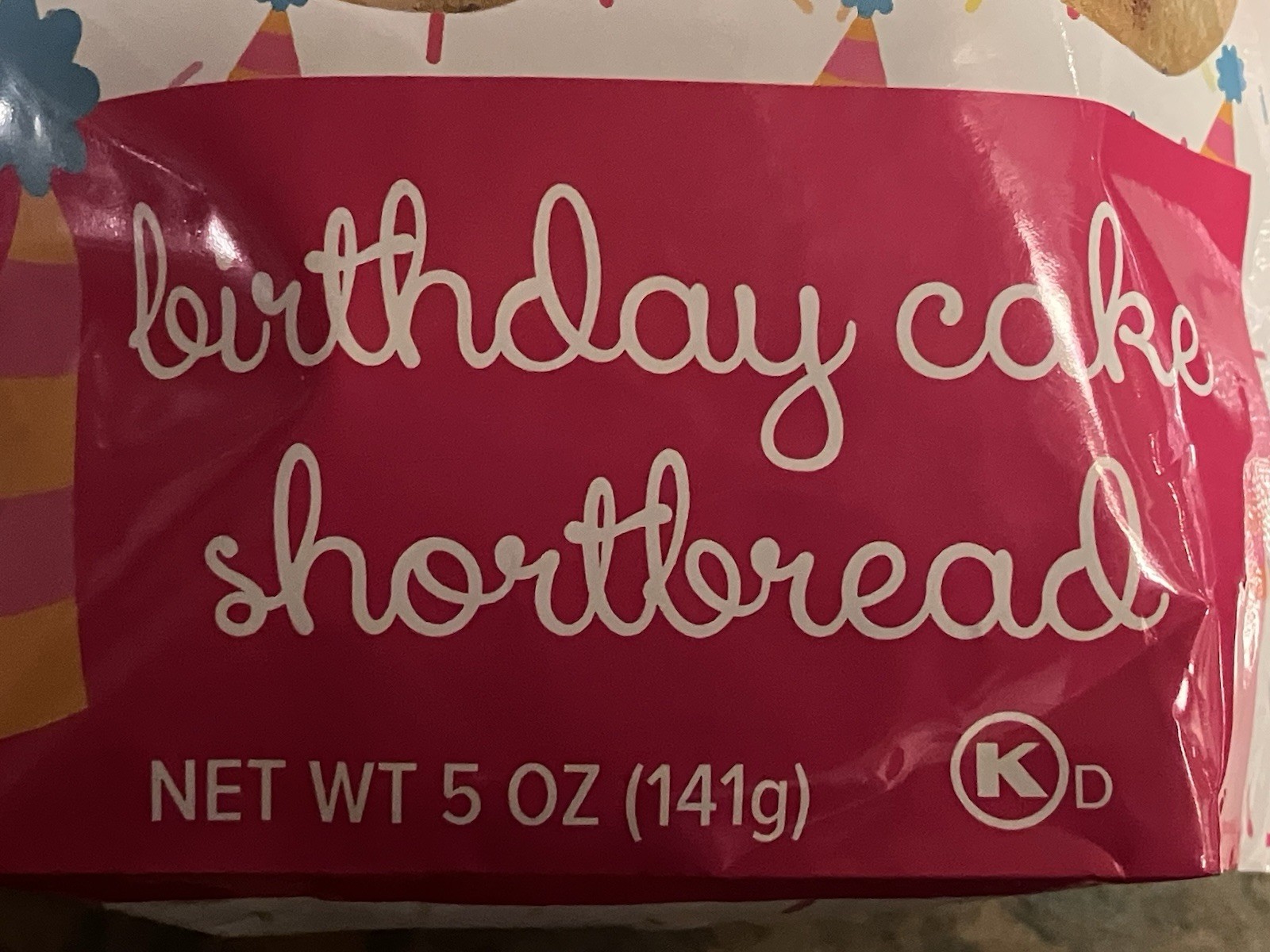 Spritzal Cookie Bites 4 Bags (5 oz Each) 3 Blueberry Pie & 1 Birthday Cake 8/26