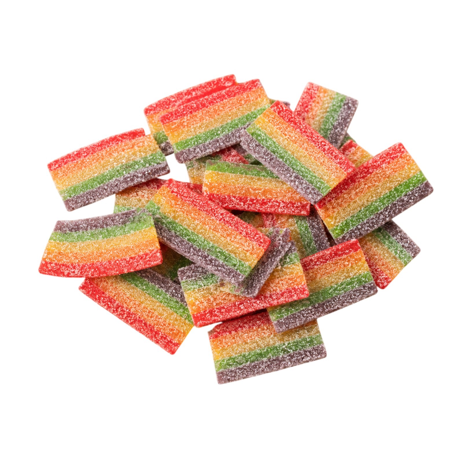 Rainbow Sour Belt Bites | 32 oz (2 LB) – Bulk Candy