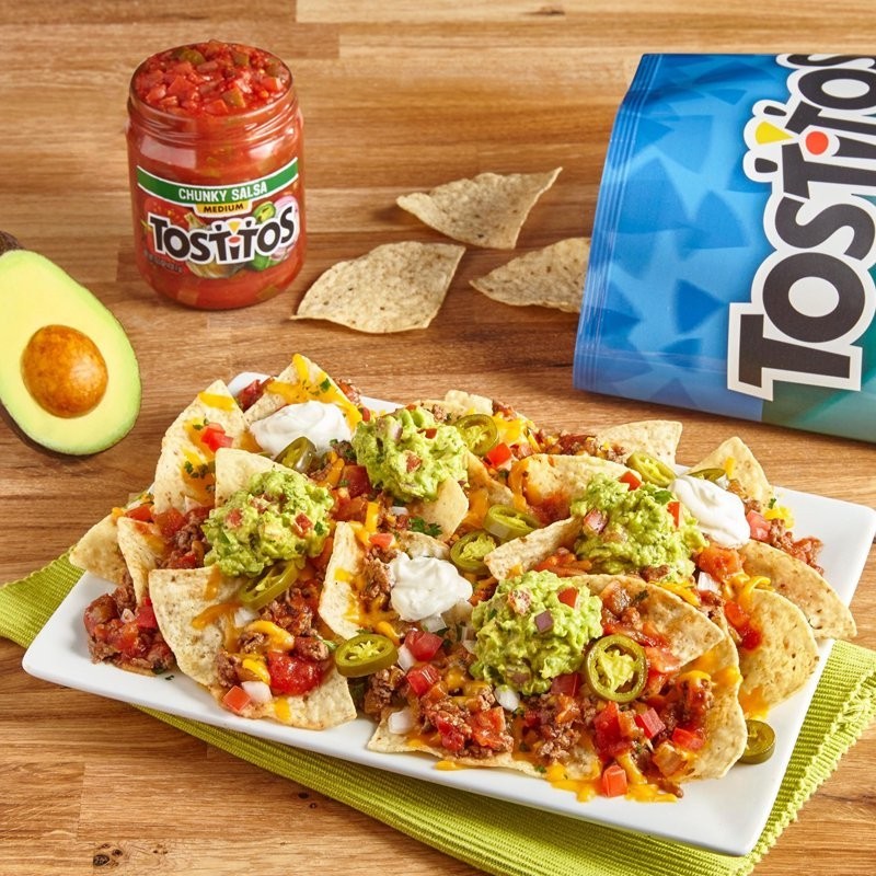 Tostitos Chunky Mild Salsa Dip Thick Texture Tomato Based Sauce 24 oz