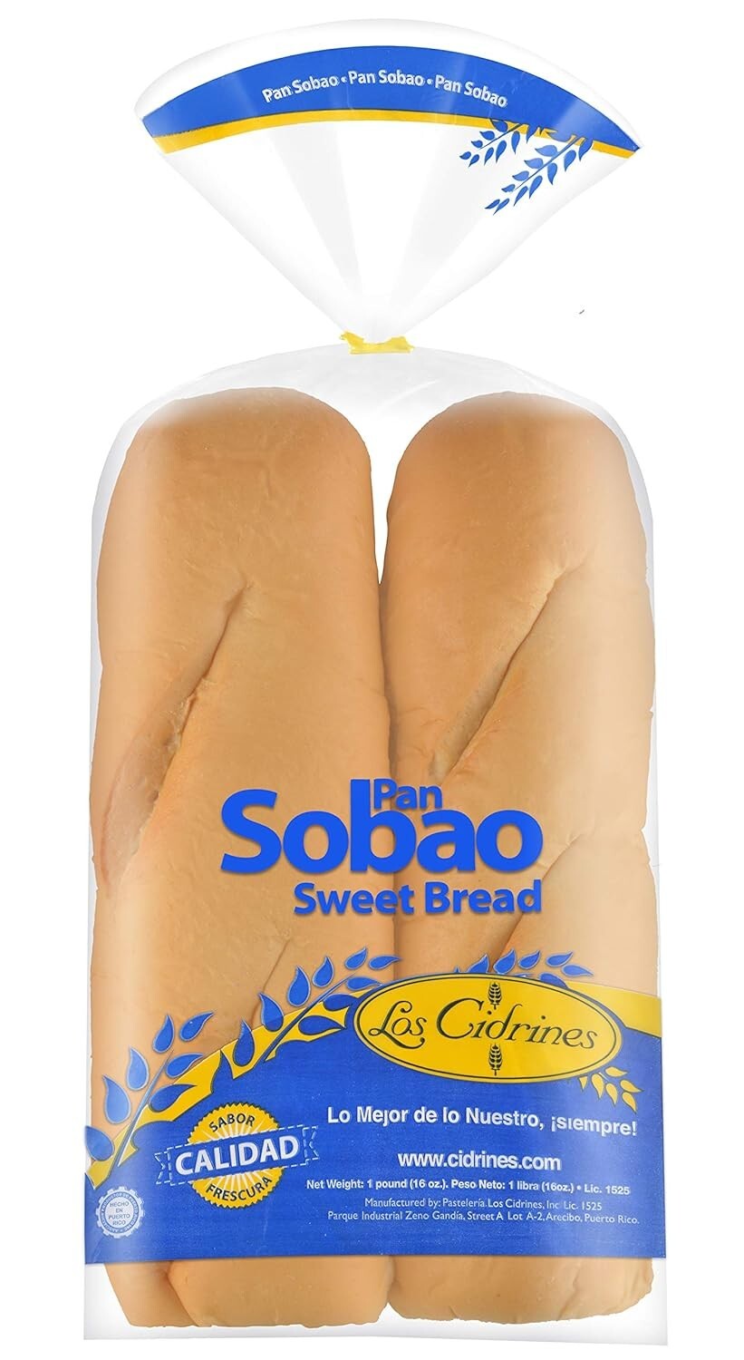 Puerto Rico Pan Sobao Los Cidrines – Soft Bread