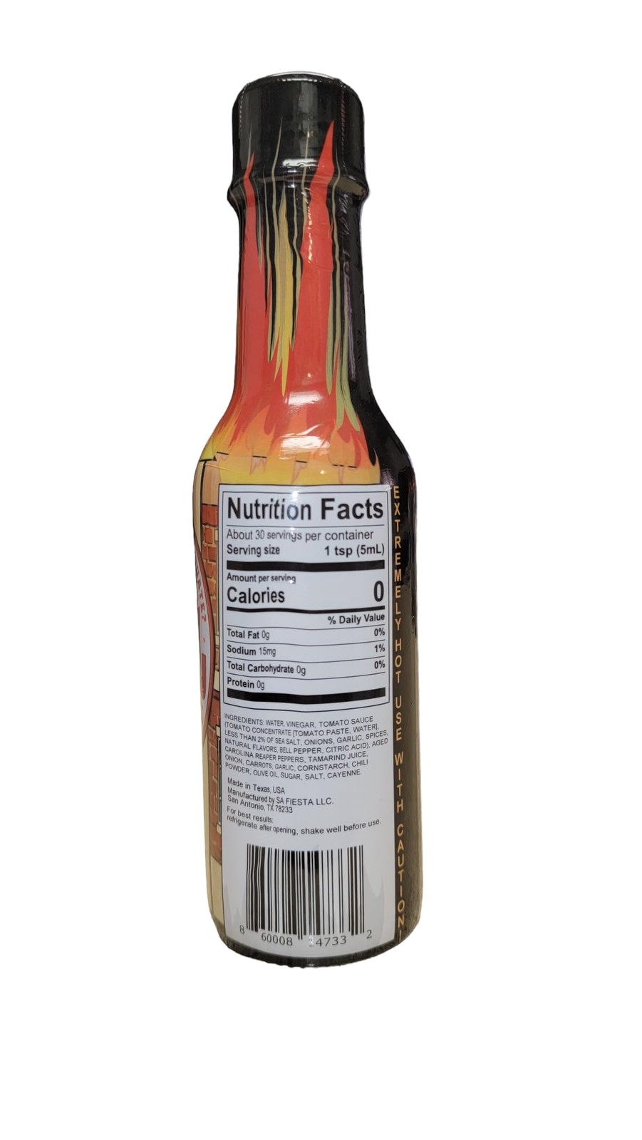 School of Hot Sauce (Medium) Carolina Reaper Pepper Sauce, A 19.4056 cm