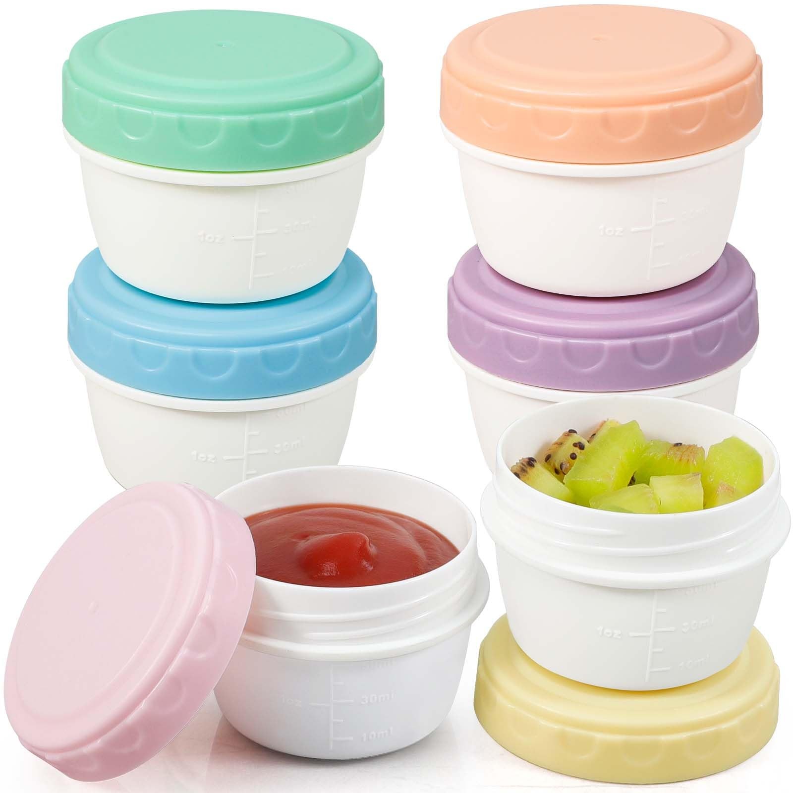 Caperci 6 Pack 2.4 inches (diameter) x 1.8 (height), Vintage Colors