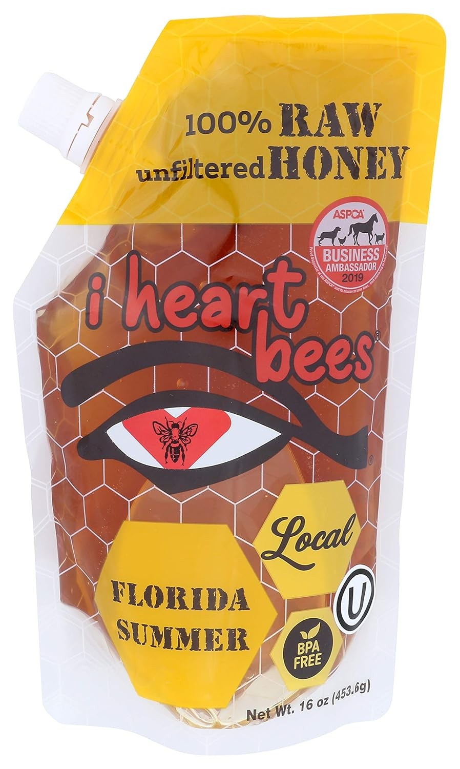 I Heart Bees Honey Summer Blend 16.0 oz (Pack of 12)
