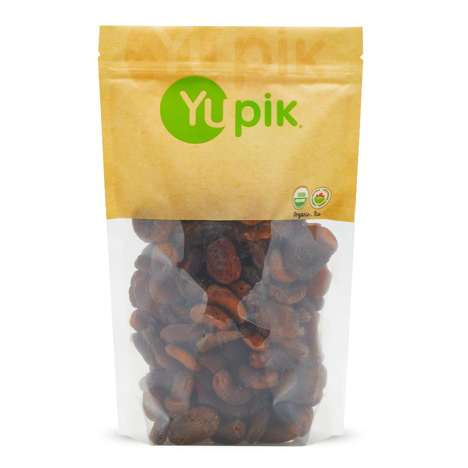 Yupik Organic Apricots, 2.2 Lb (35.2 Oz), Non-Gmo, Vegan, Gluten-Free, Dried Fru