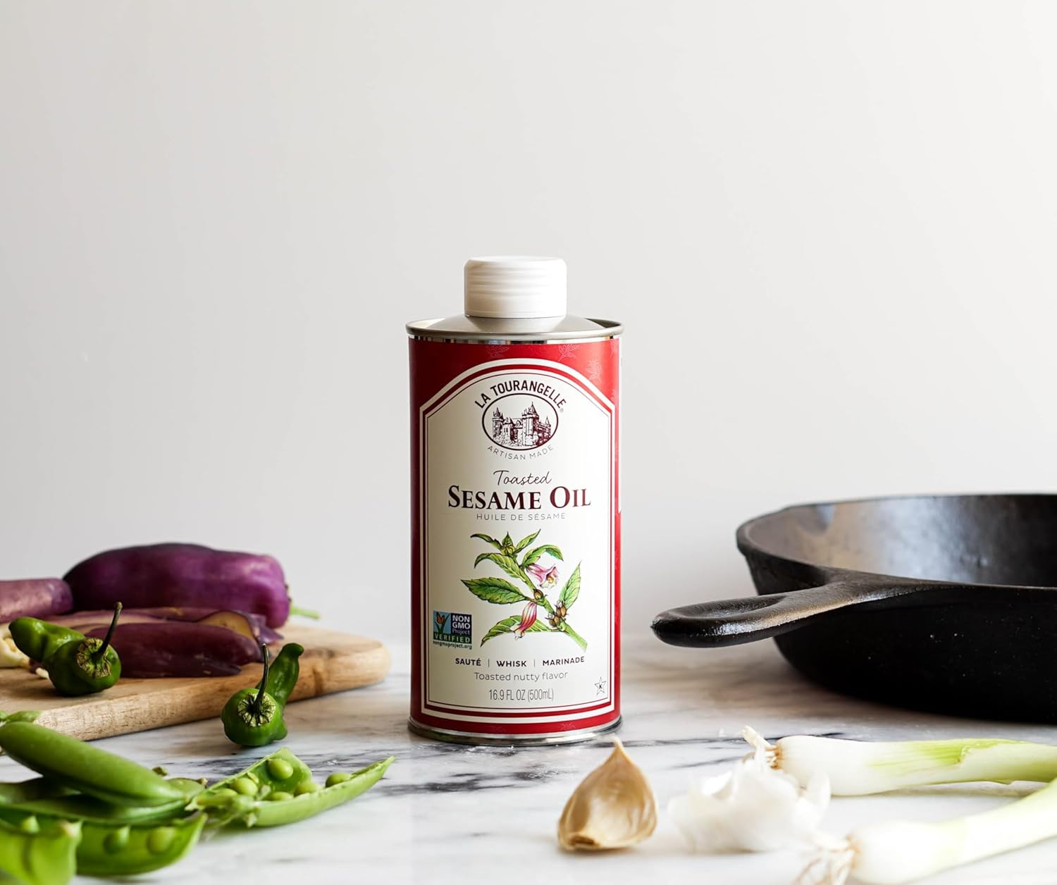 La Tourangelle, Toasted Sesame Oil, Great for Cooking, Add to Noodles, Stir-Fry,