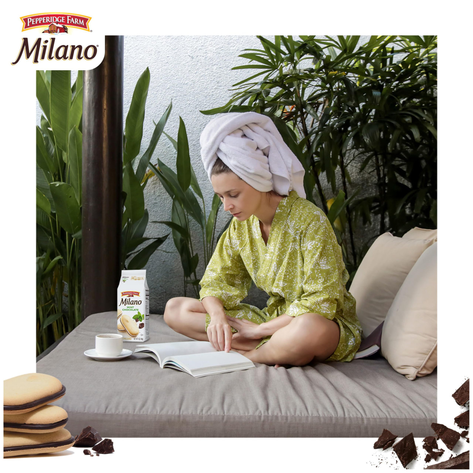 Pepperidge Farm Milano Mint Chocolate Cookies 7 Ounce 15 Cookies Pack