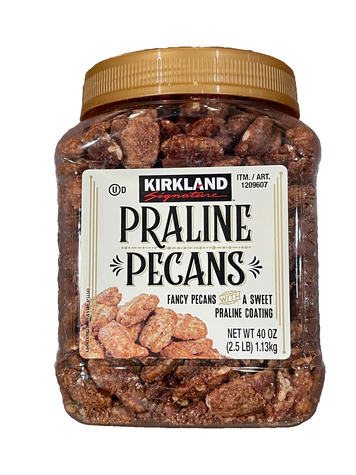 2-PACK Kirkland Signature Praline Pecans 2.5 Lb each pack, Total 5 Lbs