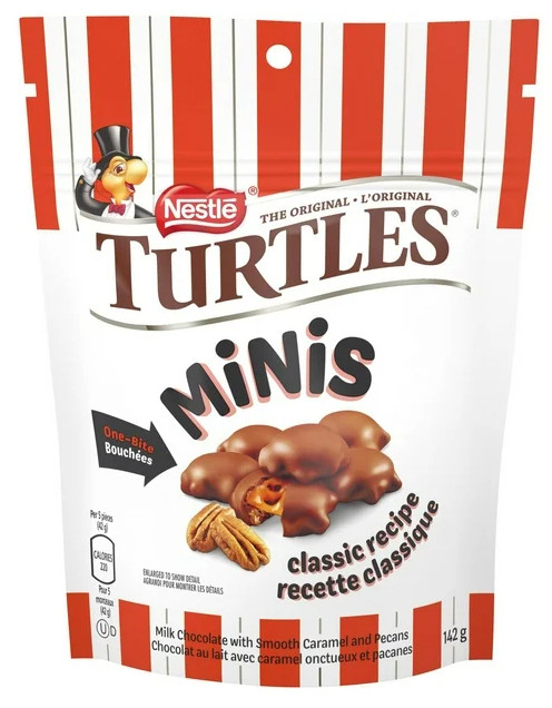 Nestle Turtles Minis Chocolate Classic Recipe Bites, 142g