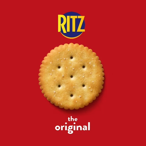 RITZ Fresh Stacks Original Crackers, Travel Snacks, Family Size, 17.8 oz