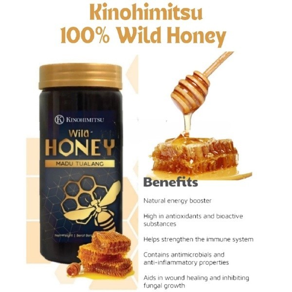 Kinohimitsu Wild Tualang Honey 500g