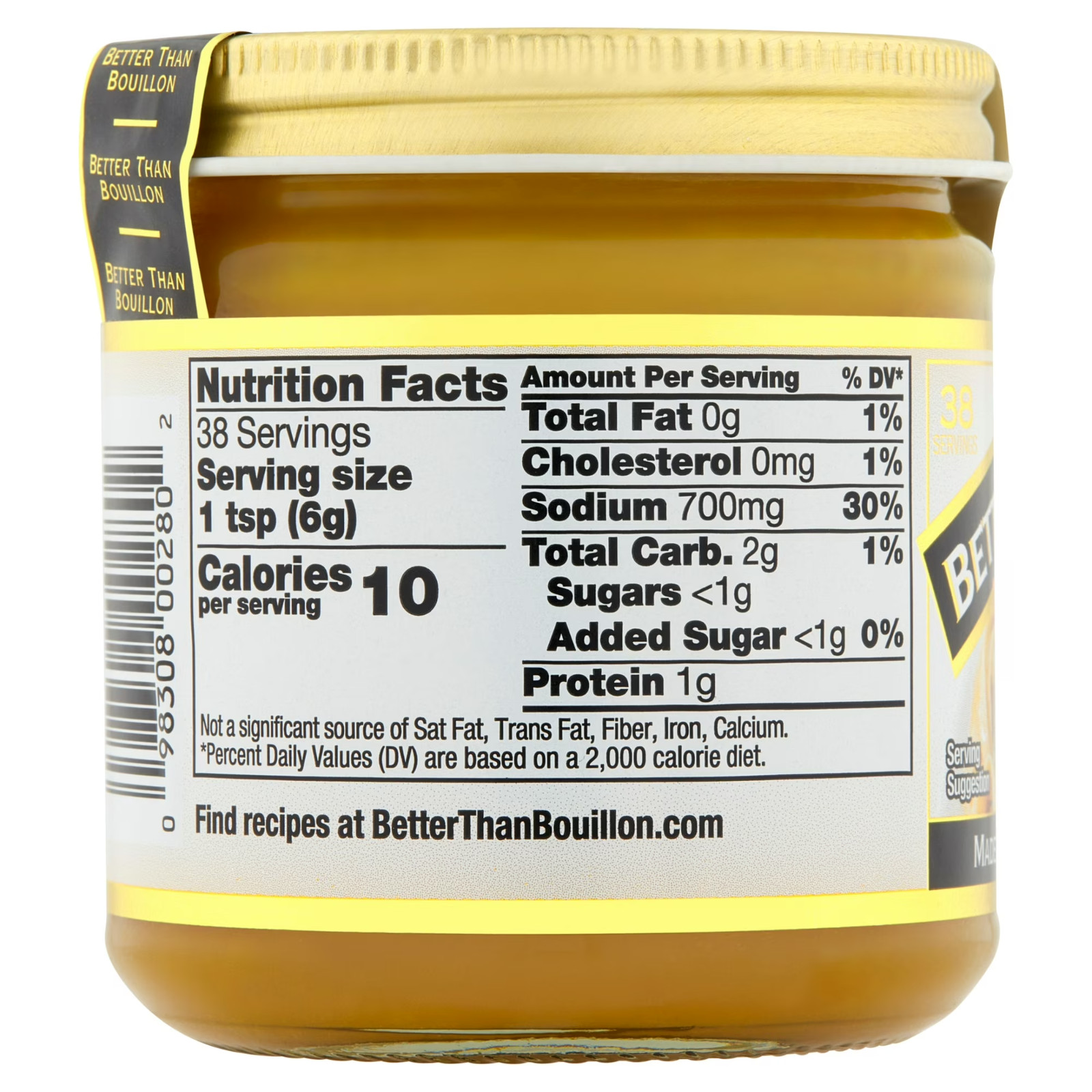 Better Than Bouillon Organic Roasted Chicken Base,Shelf-Stable,8 oz Jar (2 PACK)