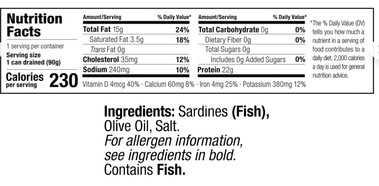 Sea Castle Skinless & Boneless Sardine in Olive Oil, 4.4 oz