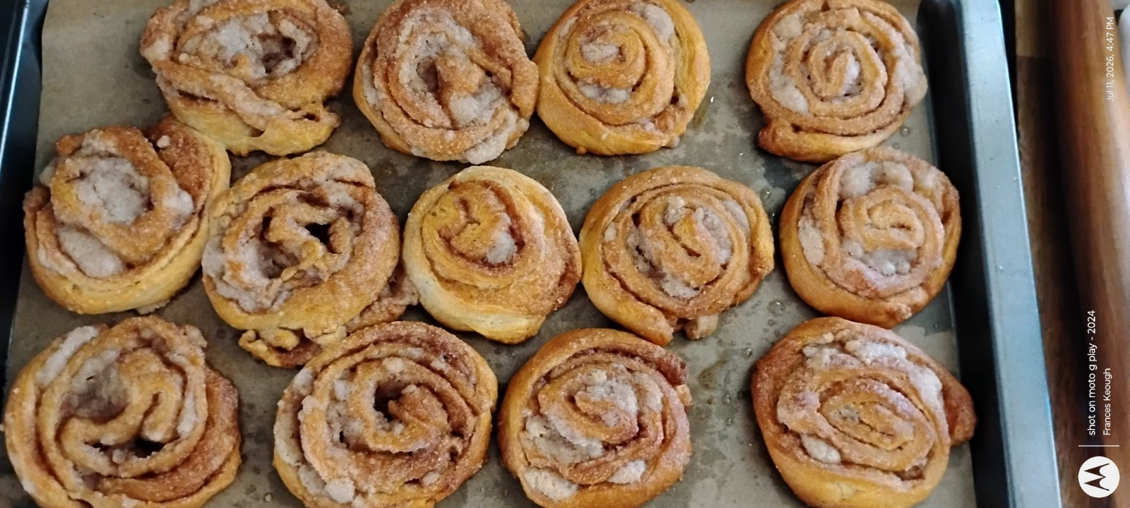 Homemade Cinnamon Roll Cookies w/ Icing 12 Count (1 Dozen) Cookie & Biscuit