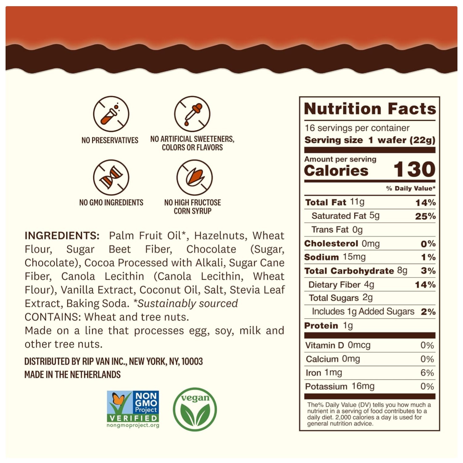 Keto Chocolate Hazelnut Wafer Cookies – Low Sugar & Calorie