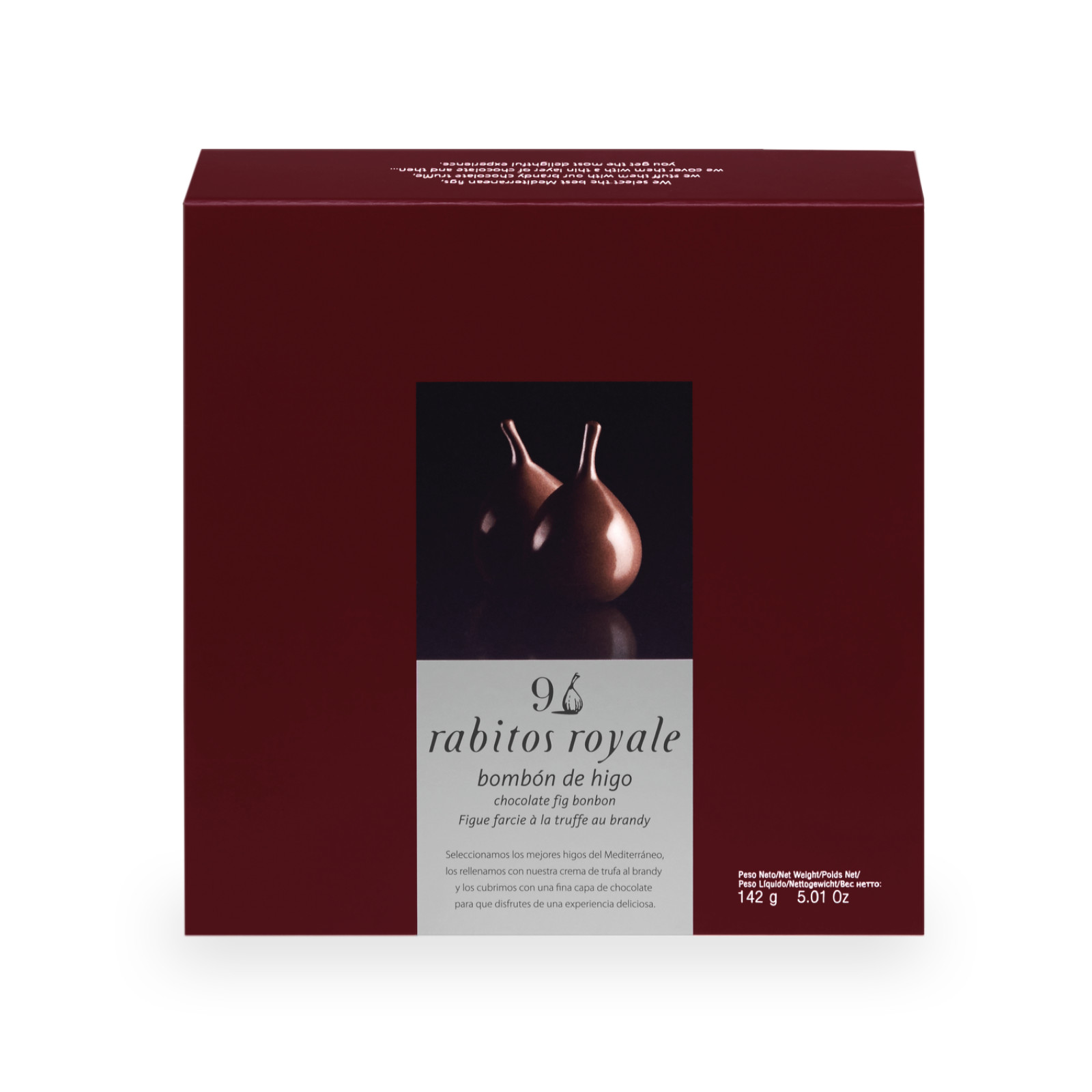 Rabitos Royale Dark Chocolate Covered Fig (9 Pieces / 142g)