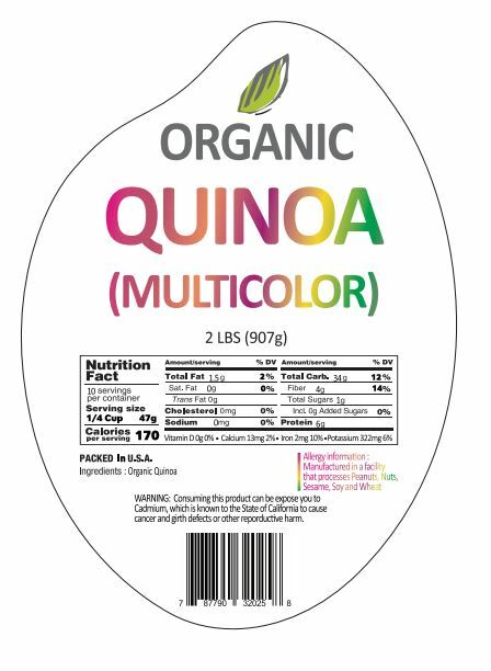 McCabe Organic Multicolor Quinoa, 2-pound, USDA & CCOF Organic Certified