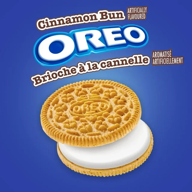 Oreo Cinnamon Bun Sandwich Cookies 261g – FREE SHIPPING