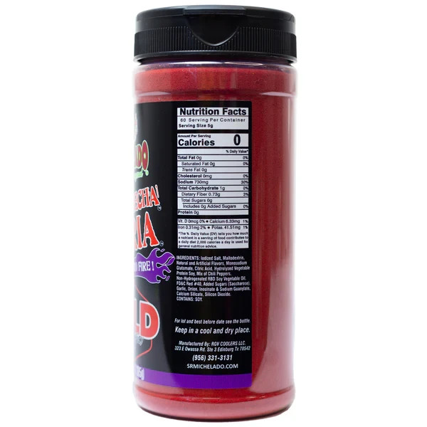 Sr. Michelado Azu-Mecha Bold Snack Seasoning Mexican Chili Lime Spice 10.5 oz