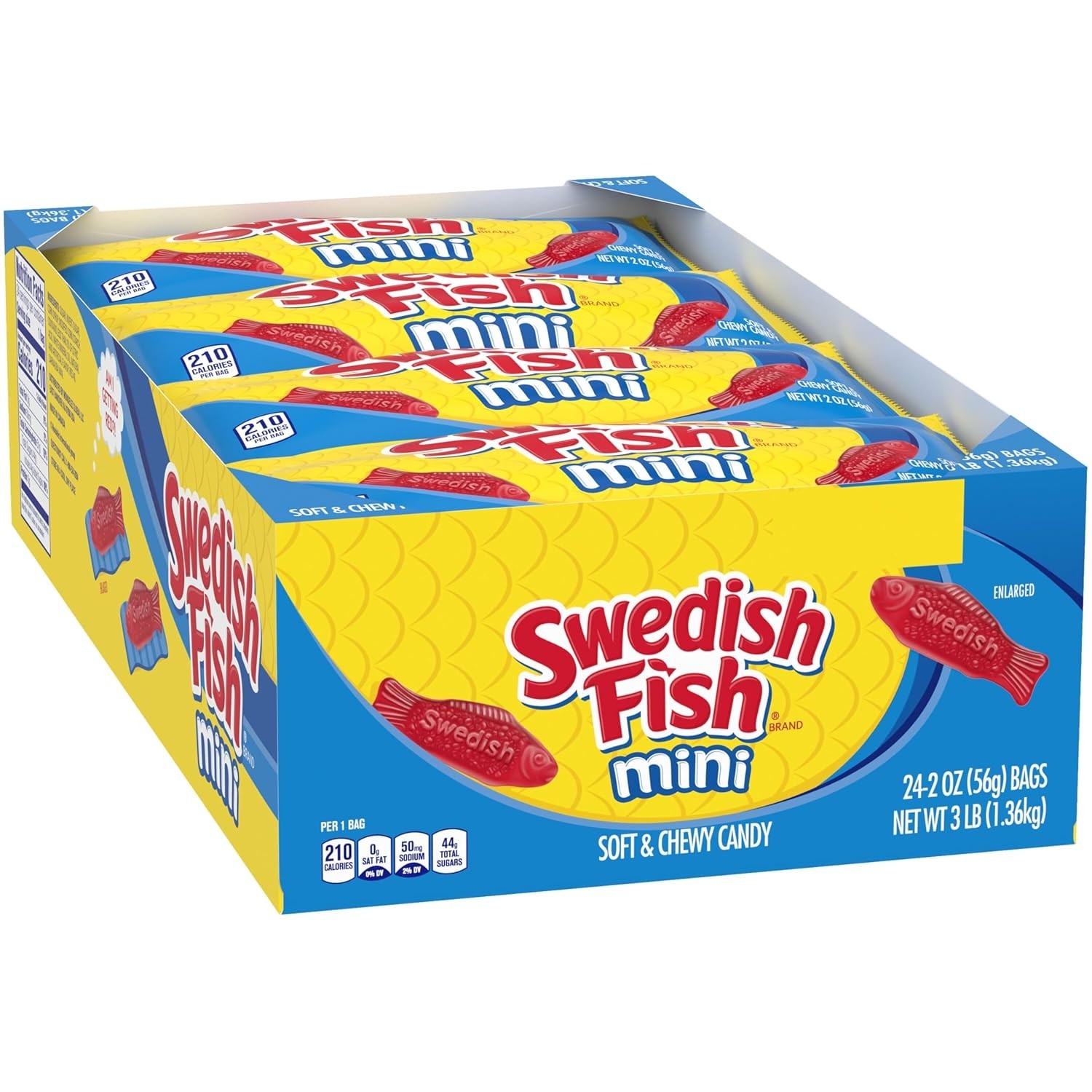 Mini Soft & Chewy Candy, Bulk Candy, Mother’s Day, 24 – 2 oz Bags