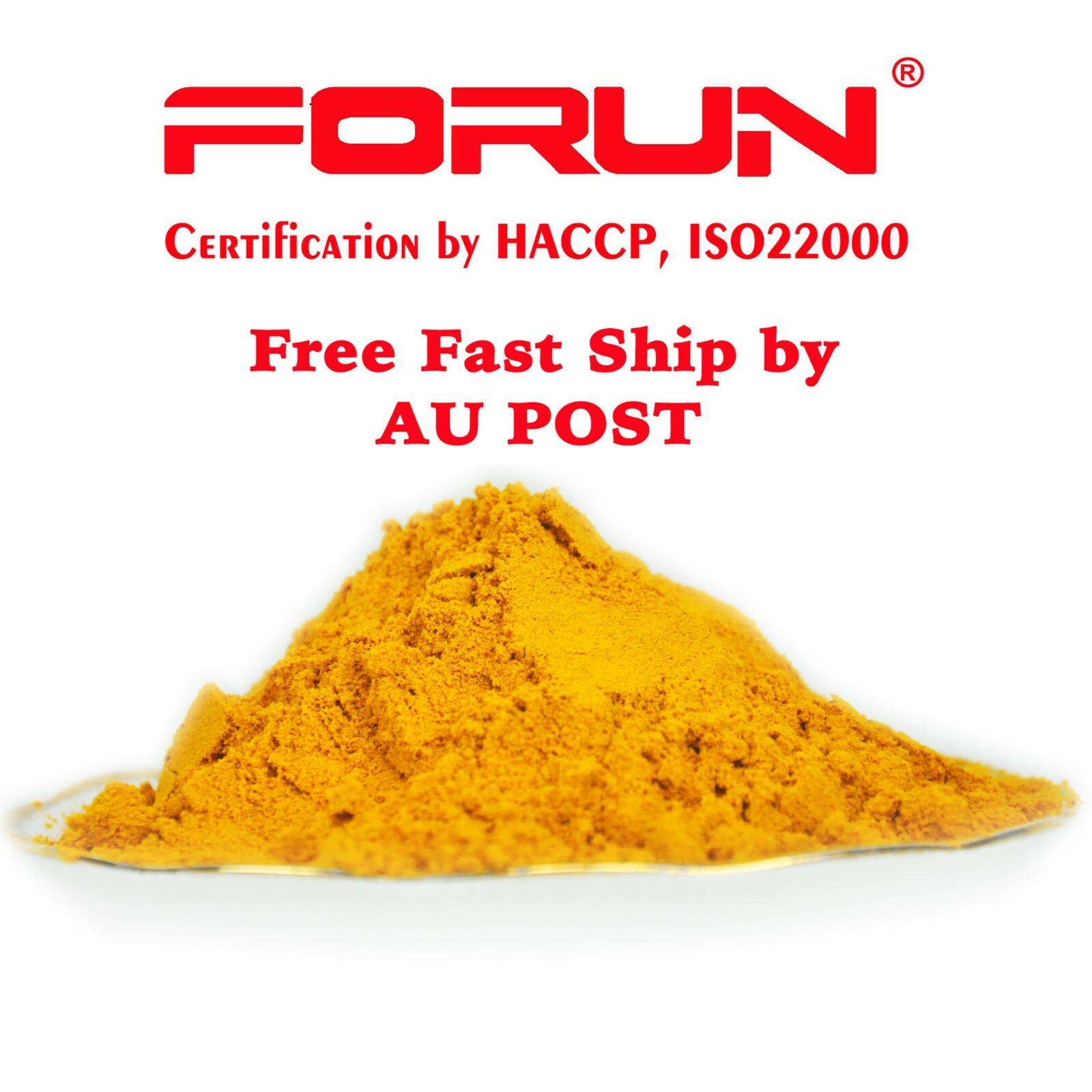 FORUN Turmeric Powder 1KG -100% Pure Ground, Golden Yellow Colour
