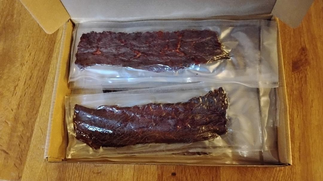 1 pound, Hickory Smoked, Small Batch, Mountain Beef Jerky