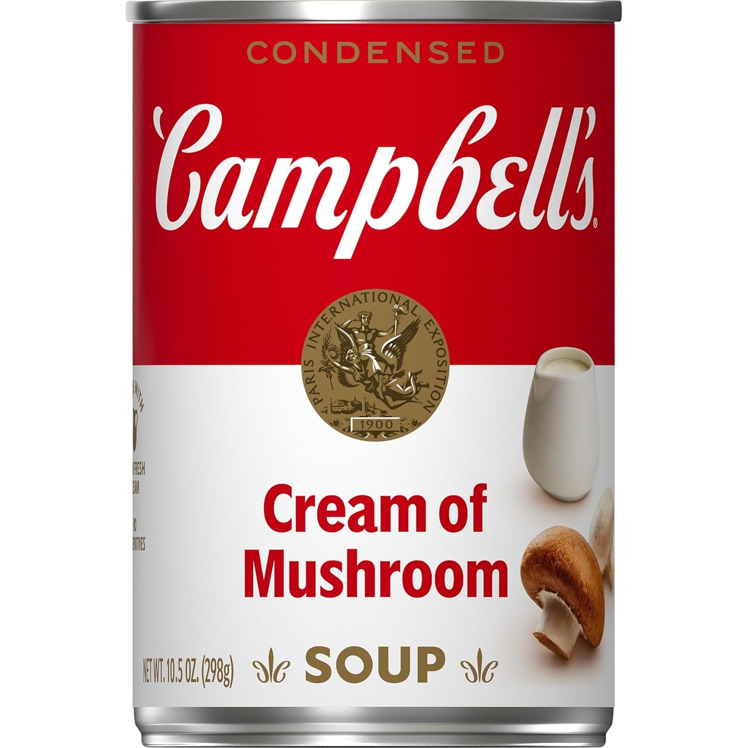 Campbell’s Condensed Cream of Mushroom Soup, 10.5 oz Can