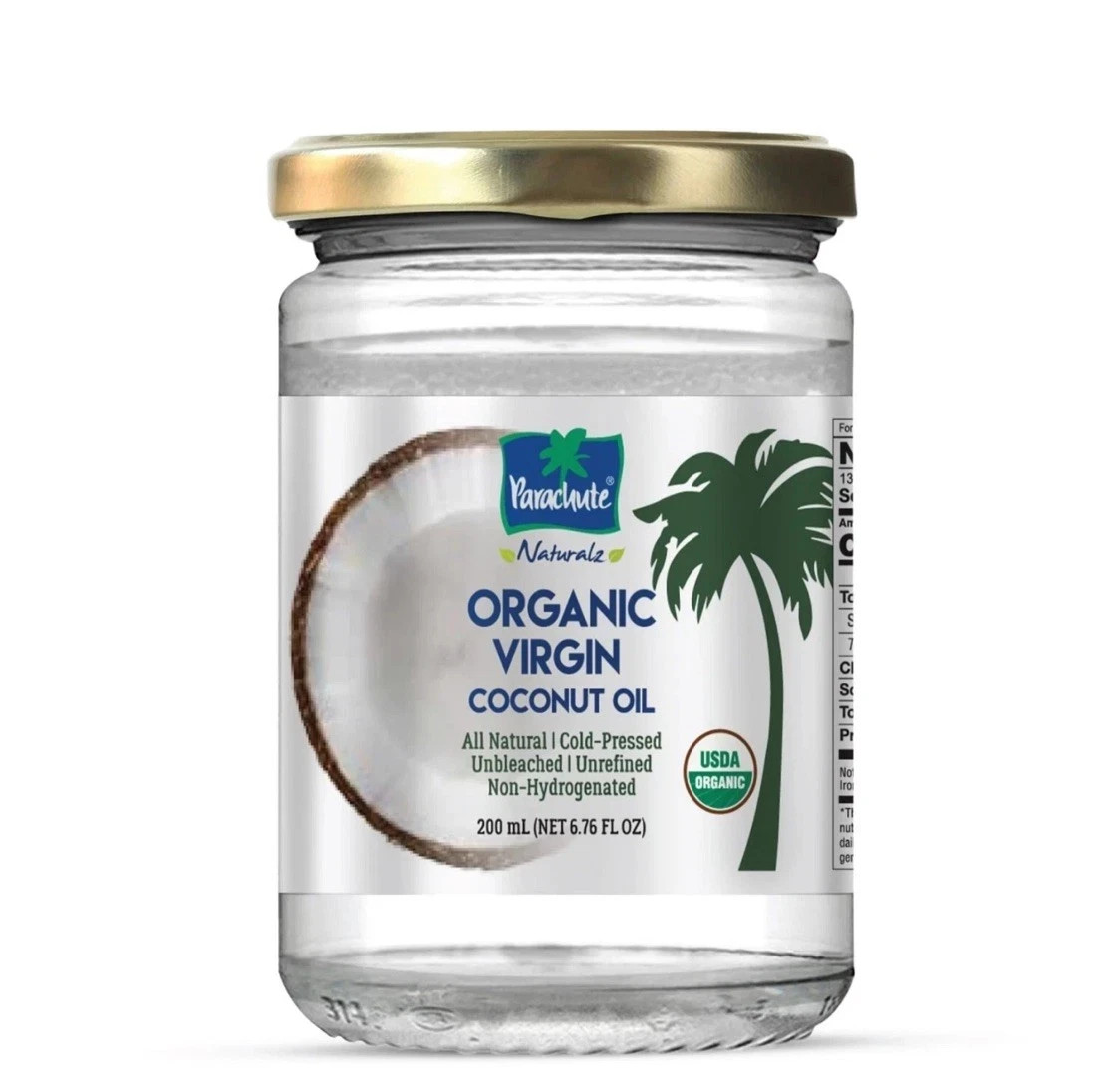 Aceite De Coco Natural Extra Virgen Comestible Para La Piel El Cabello Organico