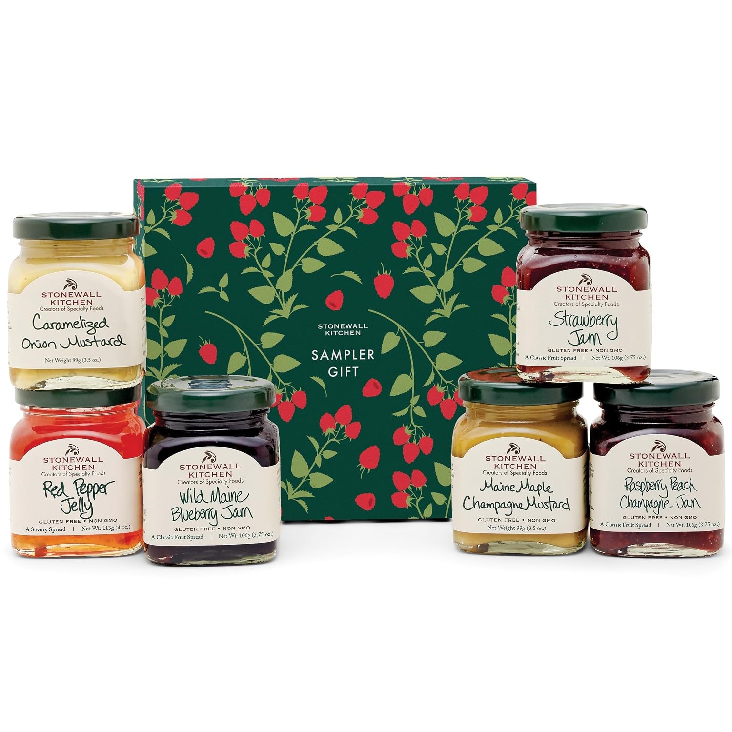 Classic Sampler Collection 6-Piece Jam & Condiment Gift Box