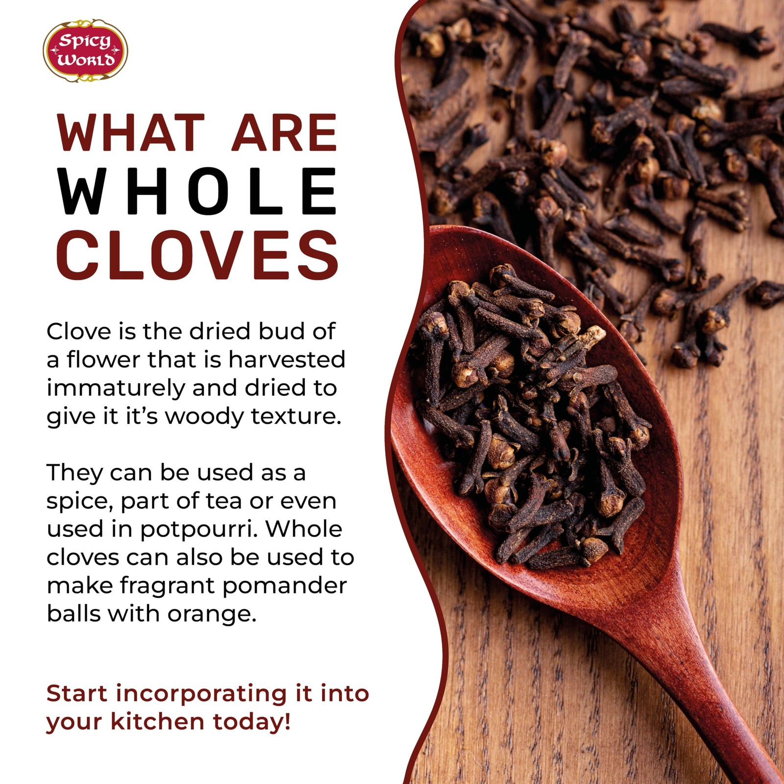Cloves Whole Bulk 14 Oz Bag – Pure, Non-GMO, Premium Hand Picked Quality –
