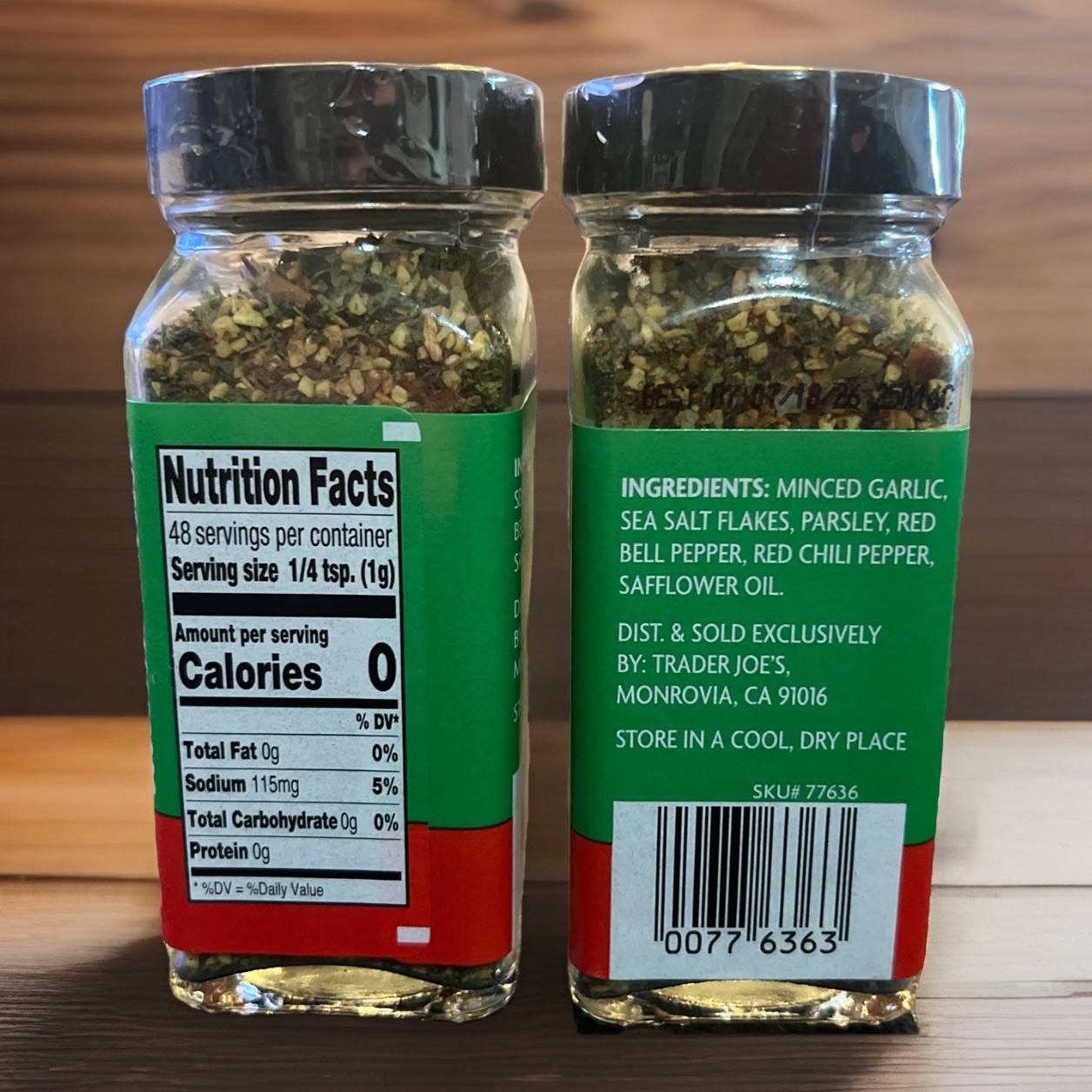Trader Joe’s Joes Aglio Olio Garlicky & Spicy Seasoning Blend Delicious 1.7oz x1