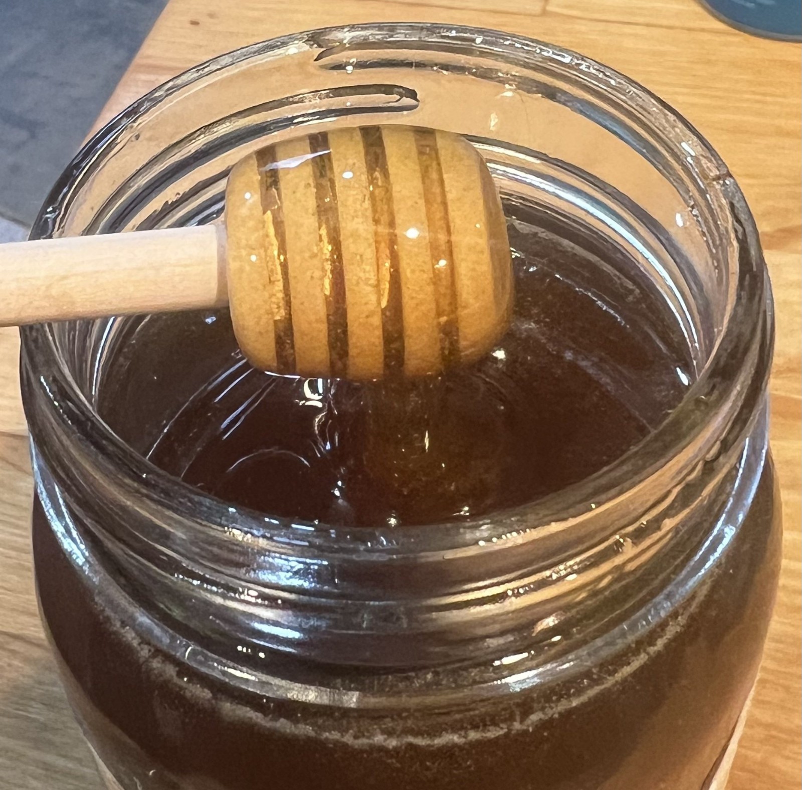 RAW WILDFLOWER HONEY 100% PURE LOCAL Strained Glass Jar 16 ounce