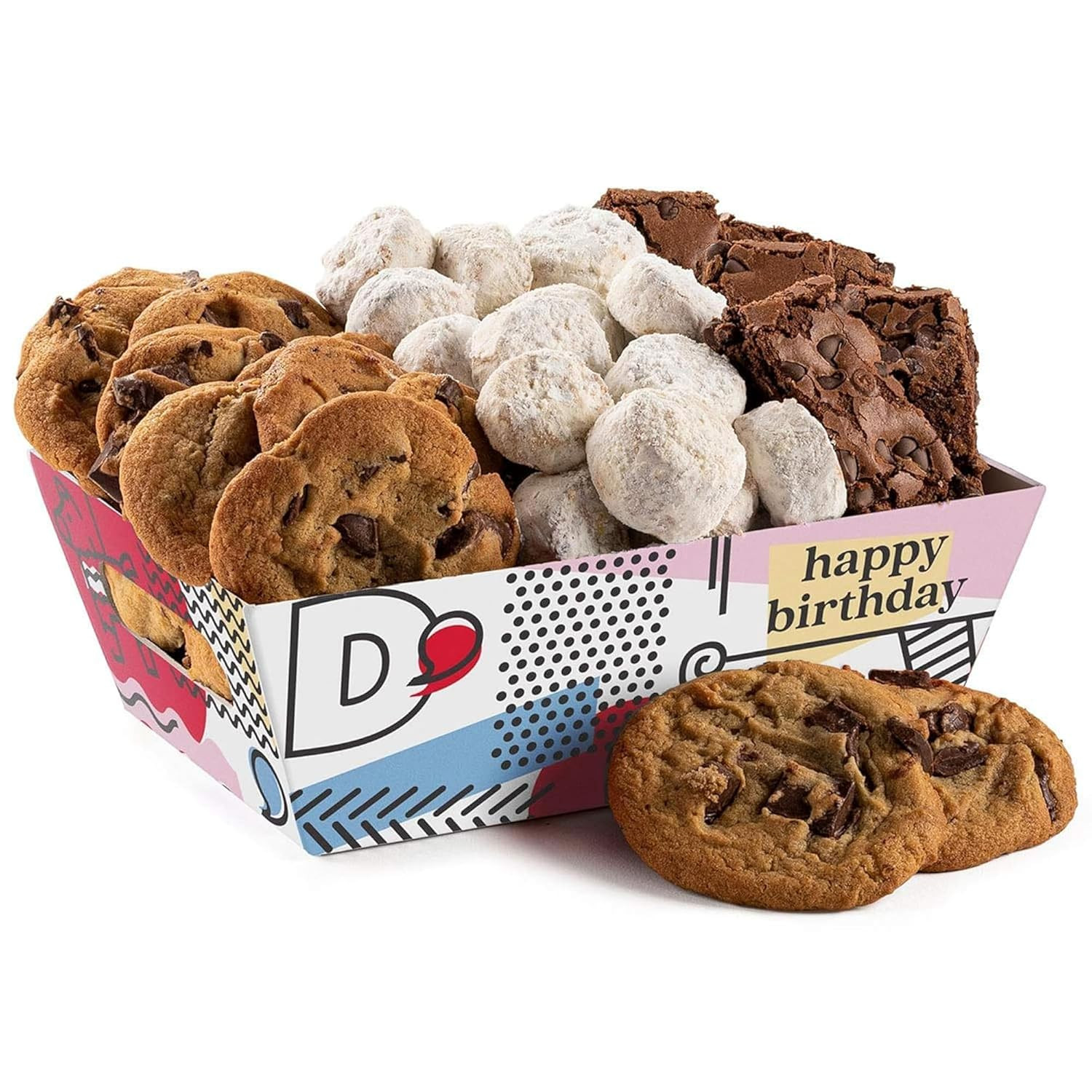 David’S Cookies Happy Birthday Cookies Gift Basket – Deliciously Flavored Assort