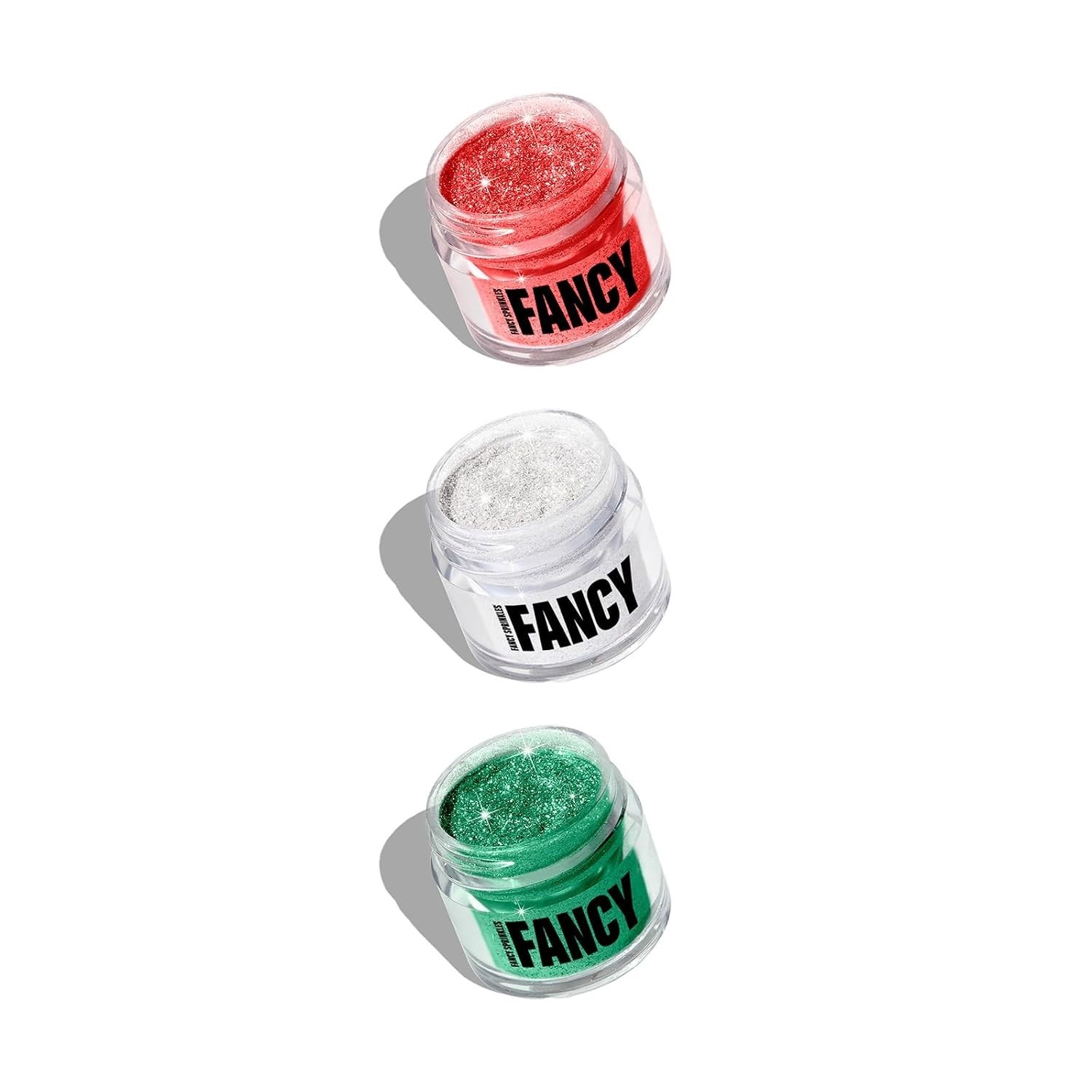 Ruby Red Diamond White Emerald Green