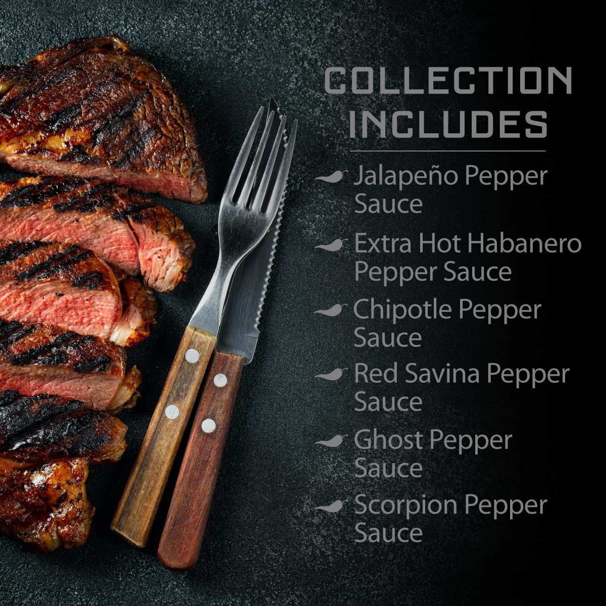 Melinda’s Pepper Sauce Challenge Collection Extra Spicy Gourmet Hot Sauce Gi…
