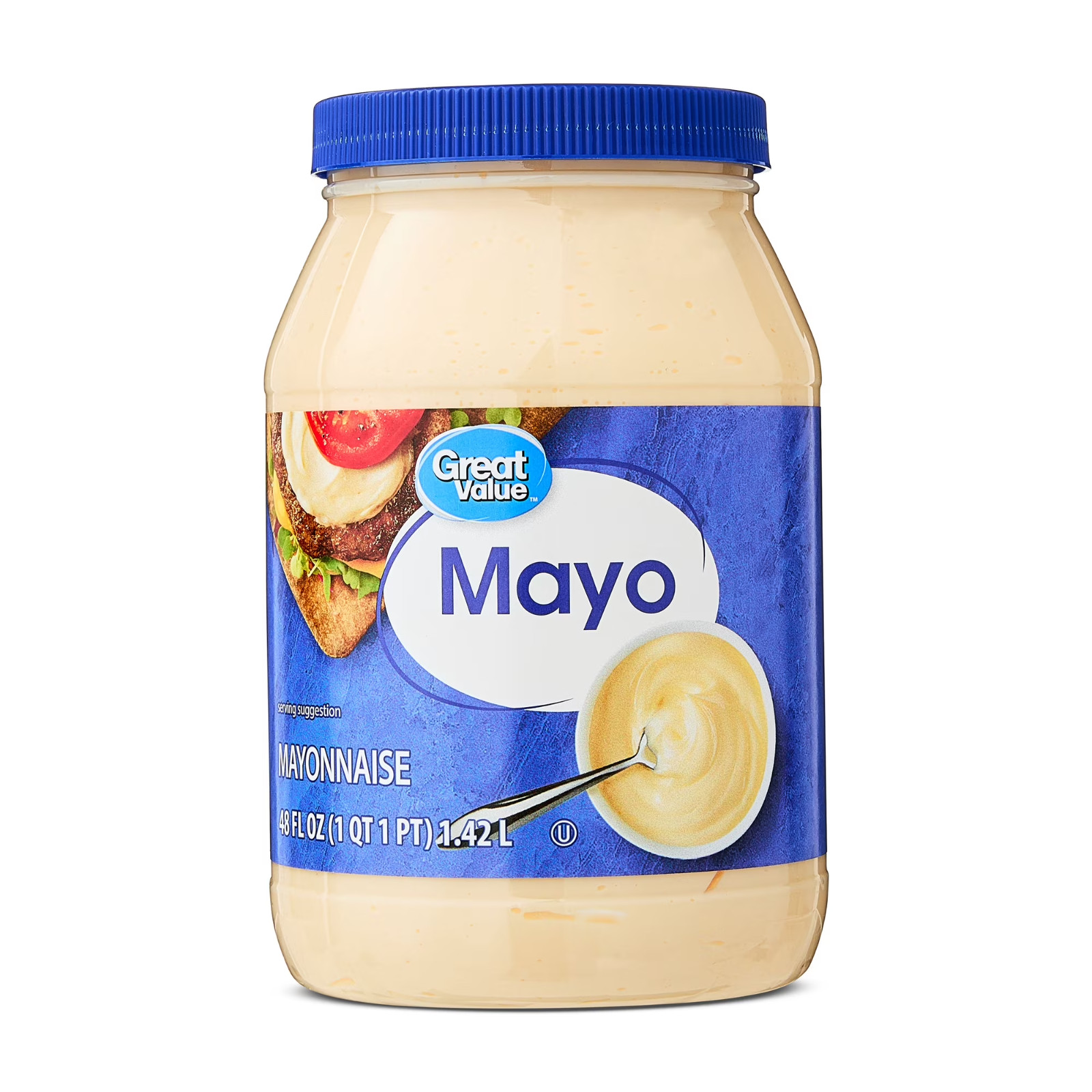 Great Value Mayonnaise, 48 fluid ounces