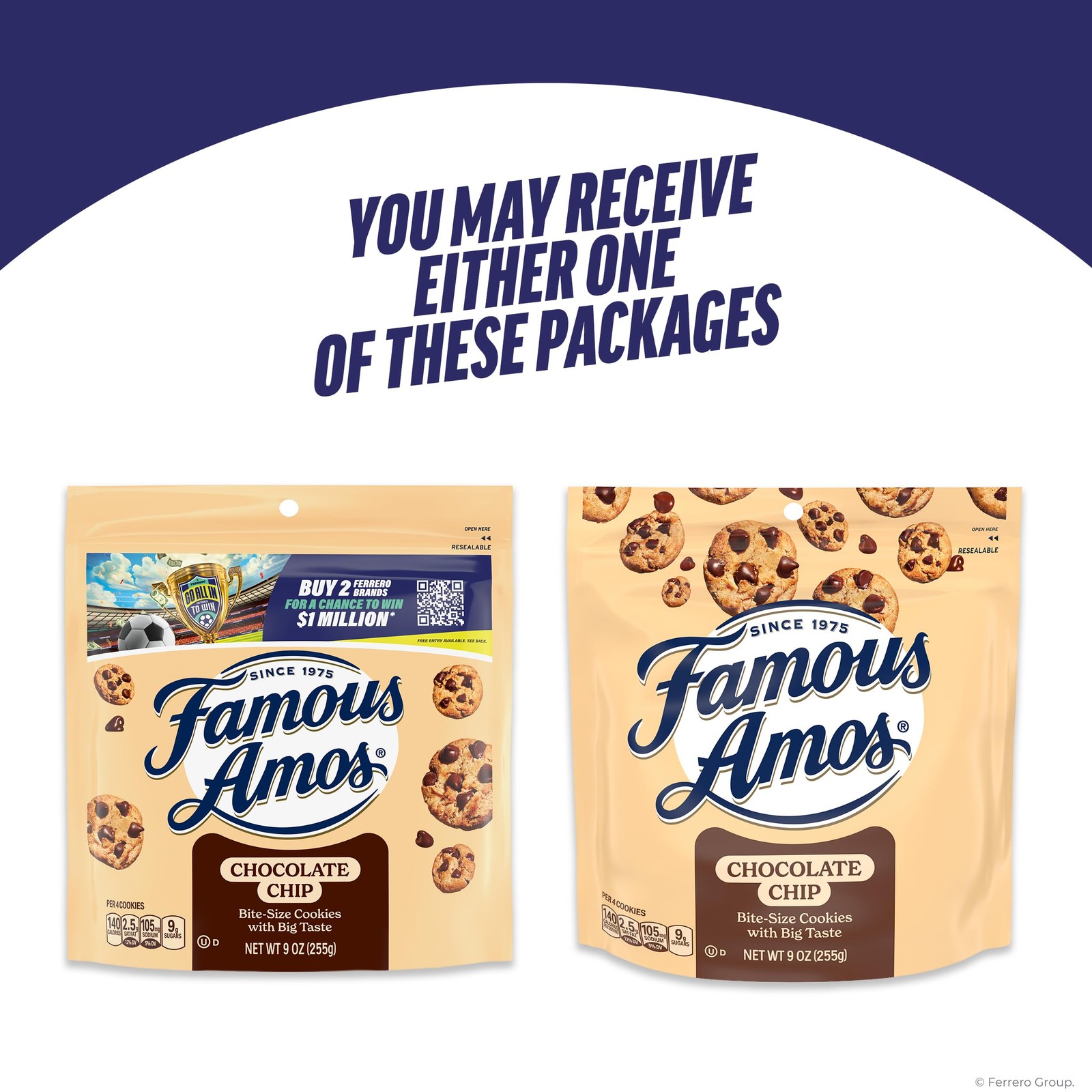 Famous Amos Chocolate Chip Cookies, Recipe Bitesize Cookies Chocolate Chips 9oz