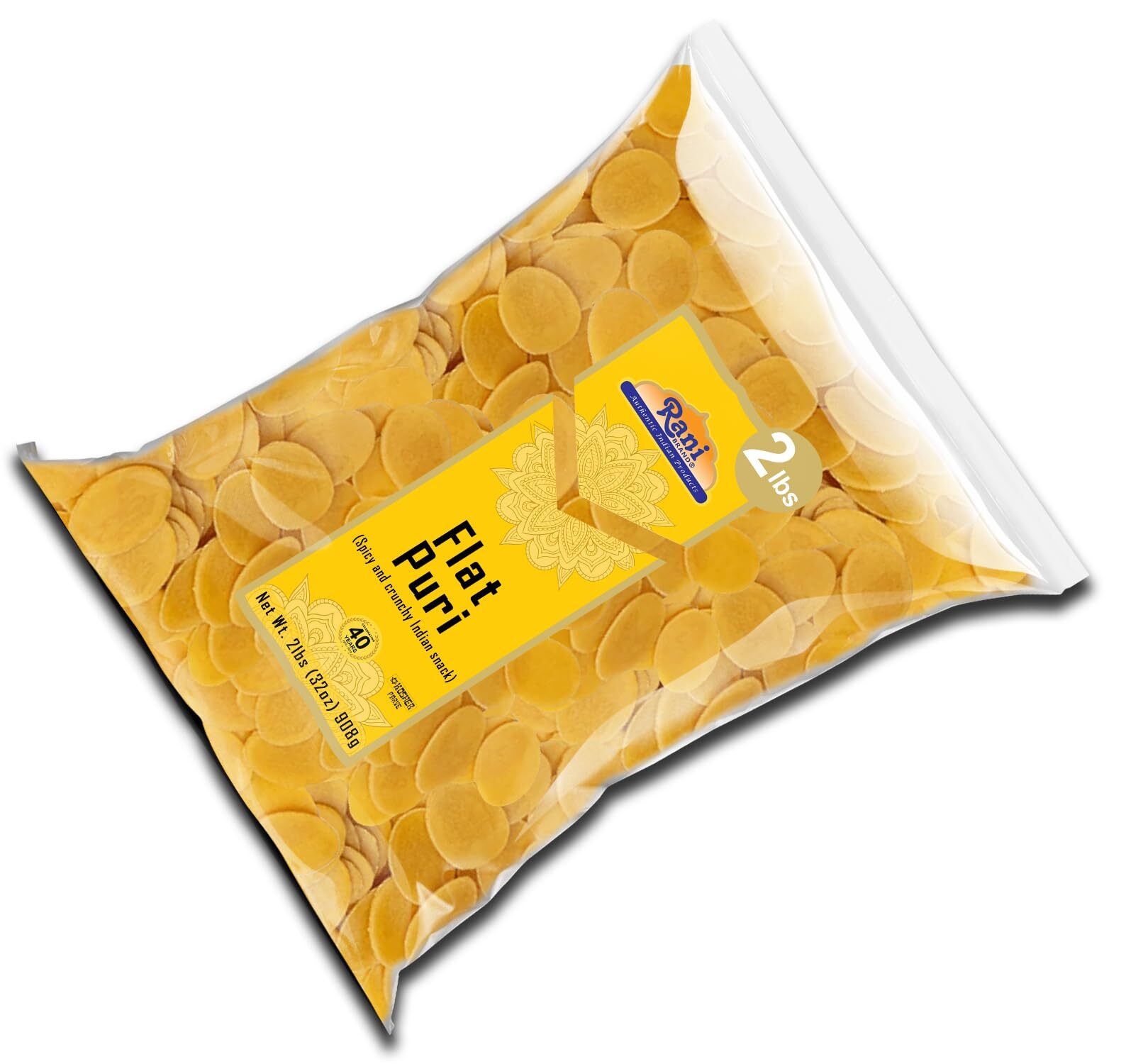 Rani Pani Puri Coins 32oz (2lbs) 907g, Bulk Pack 330-335 Coins