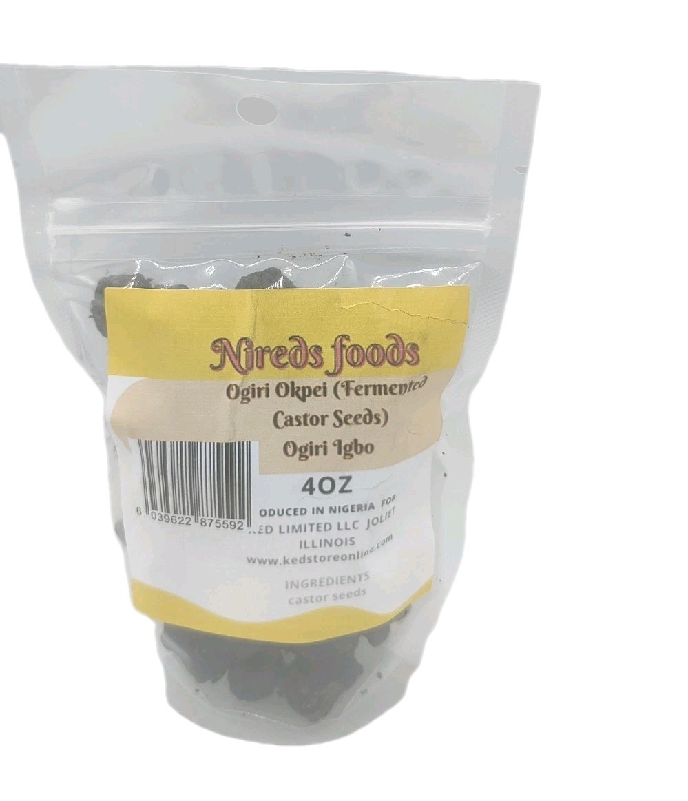 Ogiri Igbo (African Natural/local food seasoning) (4 oz(113g)