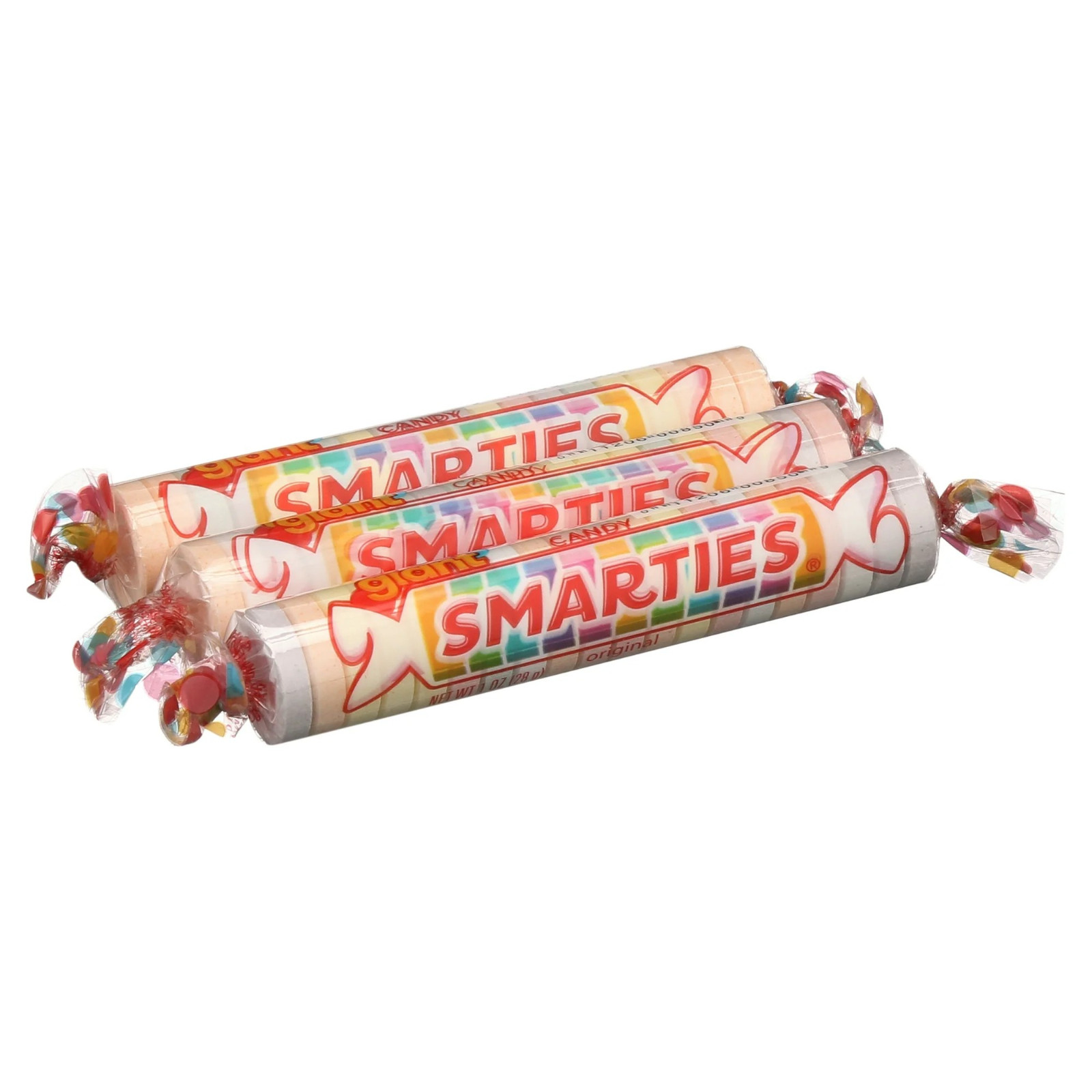 Smarties Candy Rolls, Giant, 36 Count Allergen Free new