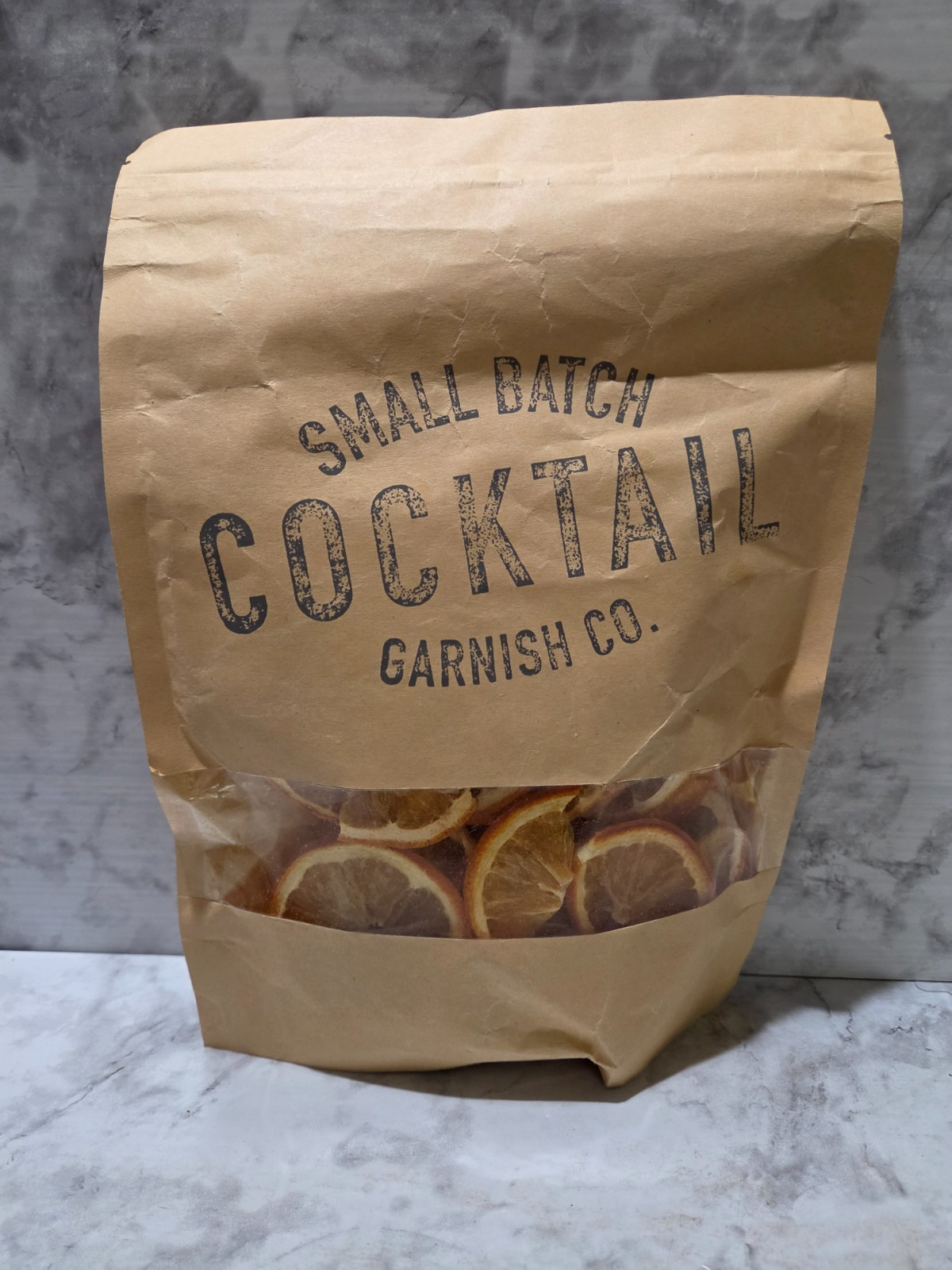 Small Batch Cocktail Garnish Co. Dehydrated Orange Slices 3 OZ 8/2026