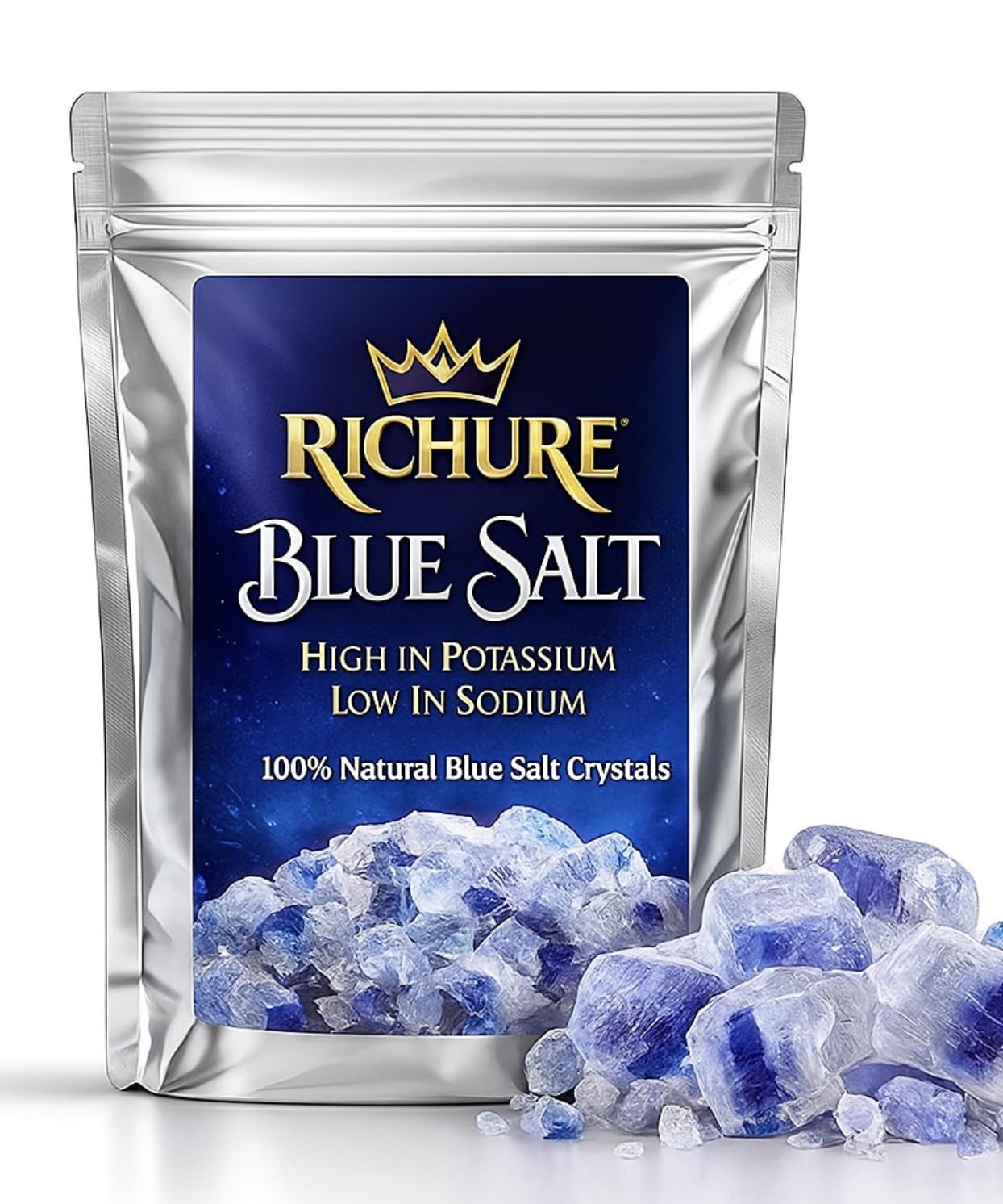Ancient Blue Salt – Rare Mineral Treasure | High Potassium, Low Sodium, Pure …