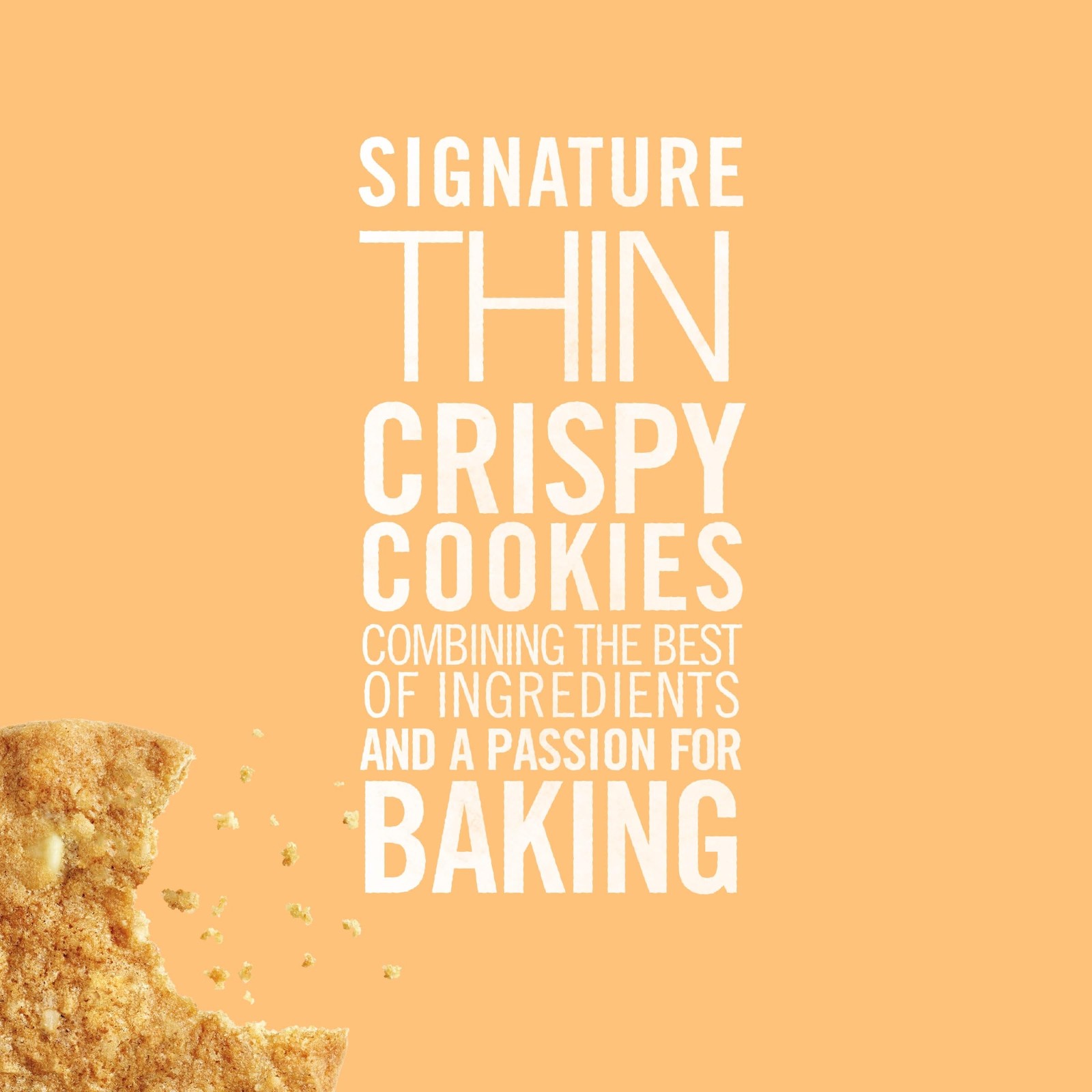 Tate’s Bake Shop Orange and Cream Cookies with White Chocolate Chips, Limited…