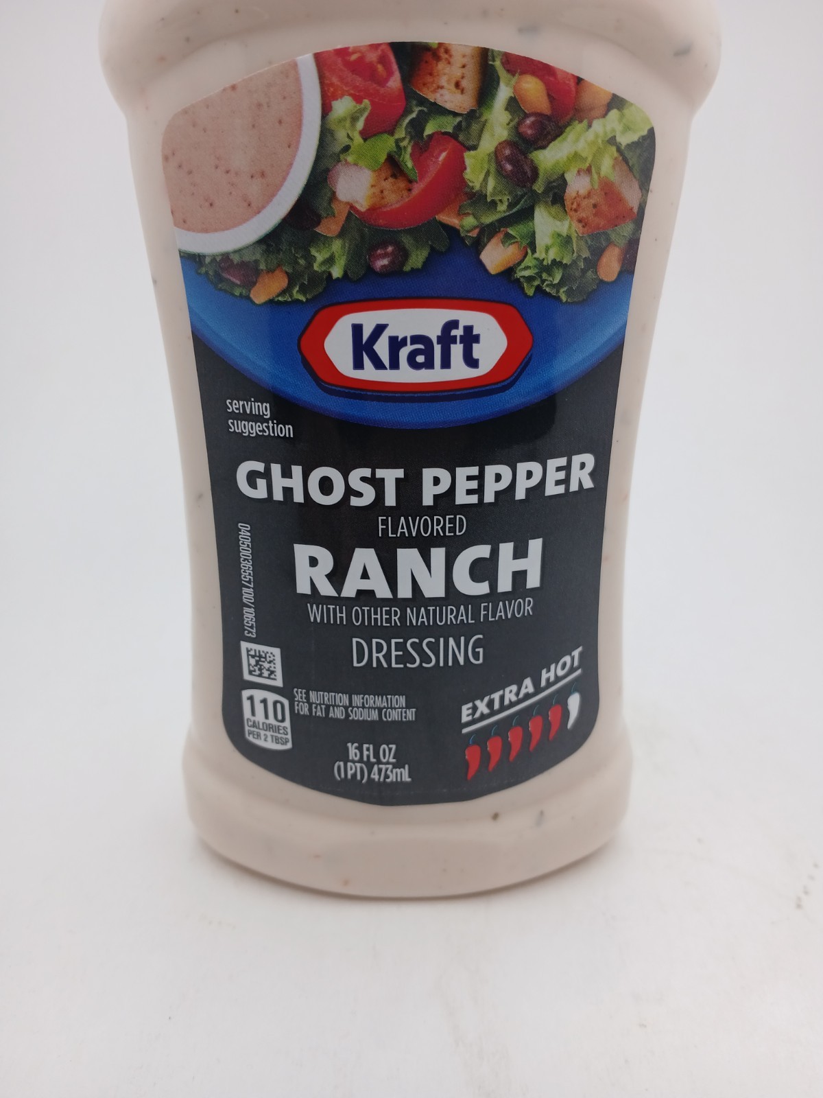 Kraft Ghost Pepper Ranch Dressing 16oz (2 Pack) Extra Hot Spicy Sauce 07/26/2026