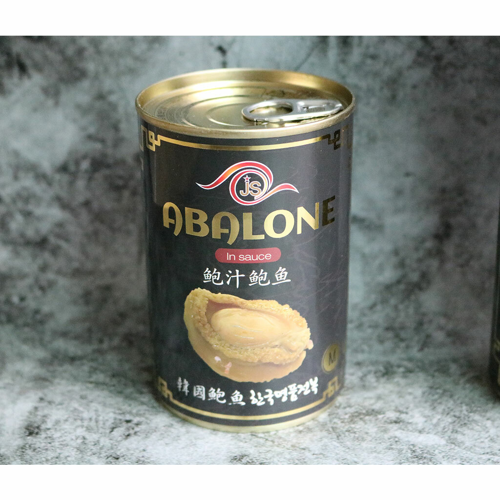 Korean Abalone Canned in Premium Sauce 31.75oz (450g x 2 Cans) Best Seafood