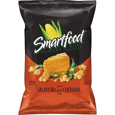 Frito Lay Smartfood Jalapeno & Cheddar Ready to Eat Popcorn, 180g/6.3oz.