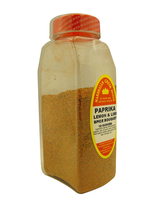 Marshalls Creek Spices XL Low Salt Paprika Lemon & Lime Spice Bouquet 12 oz st33