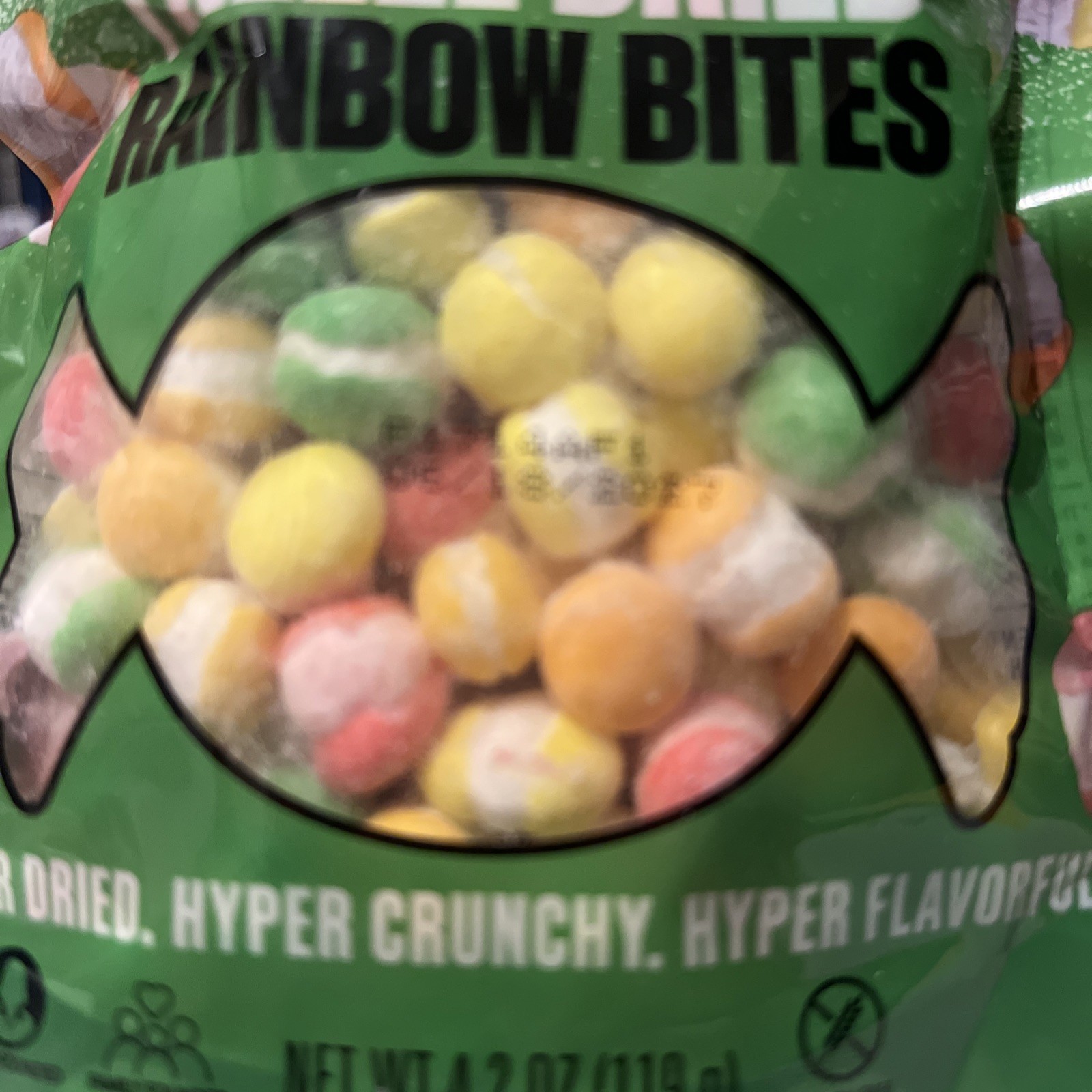 (NEW) Sow Good Freeze Dried Candy Rainbow Fruity Space Food 4.2 oz (119 g)